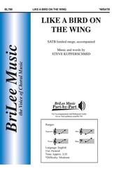 Like a Bird on the Wing SATB choral sheet music cover